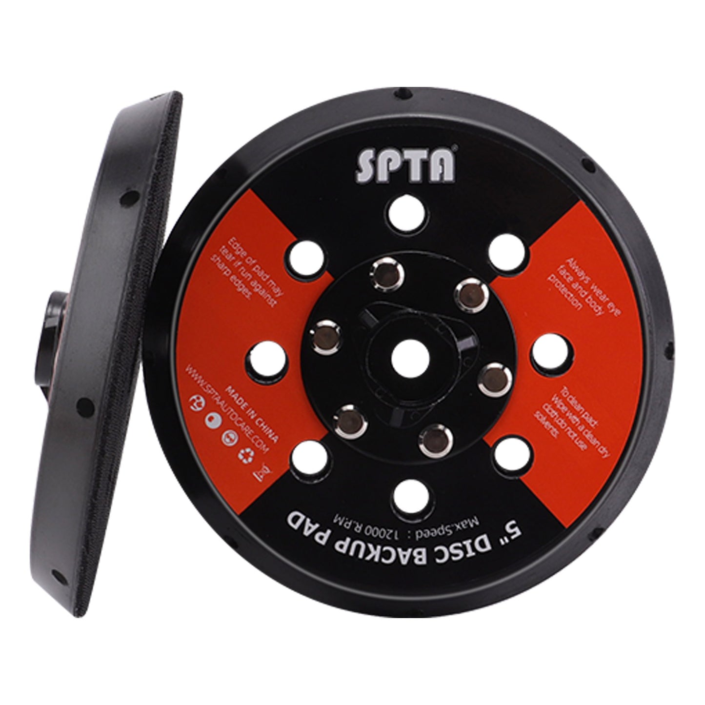 SPTA BP504 高弾性ポリウレタン・バックアッププレート 5インチ ダブルアクション用 柔軟設計 【予約販売2026年5月以降順次発送】