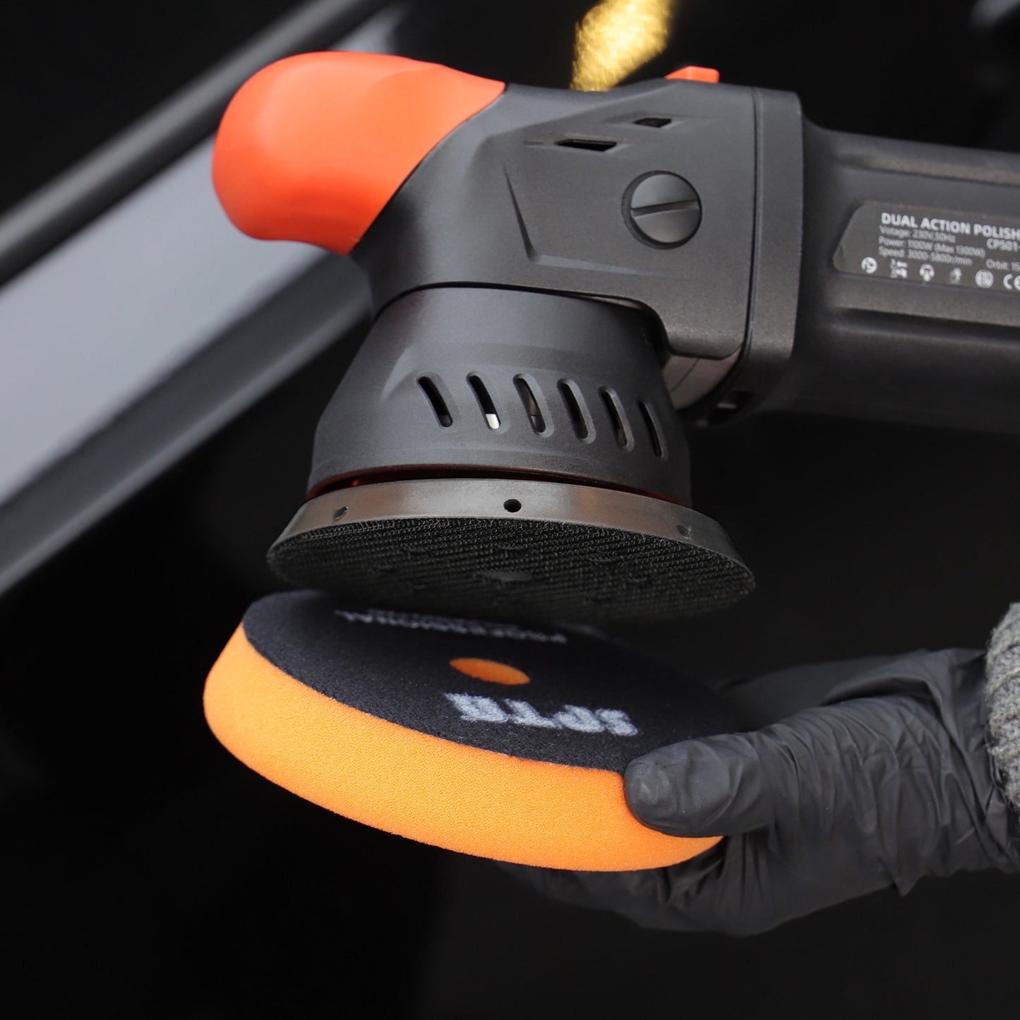 SPTA BP504 高弾性ポリウレタン・バックアッププレート 5インチ ダブルアクション用 柔軟設計 【予約販売2026年5月以降順次発送】