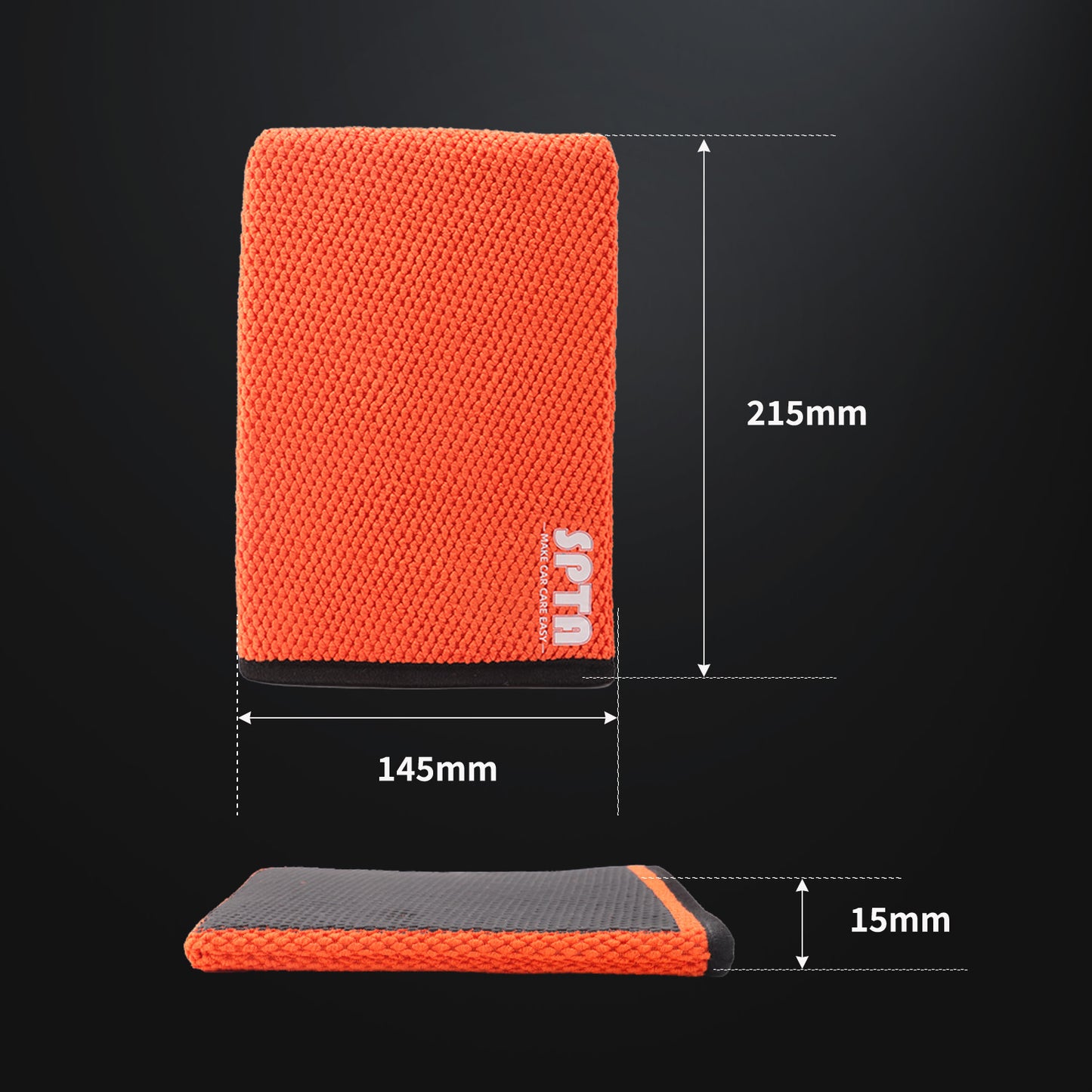 SPTA CB306 V2 カー・クレイミット 鉄粉除去 グローブ型 ファイングレード（細目） 濃色車対応 傷防止設計 【予約販売2026年5月以降順次発送】