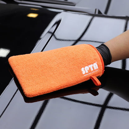 SPTA CB307 カー・クレイミット 鉄粉除去 グローブ型 ミディアムグレード マイクロファイバー 下地処理 【予約販売2026年5月以降順次発送】