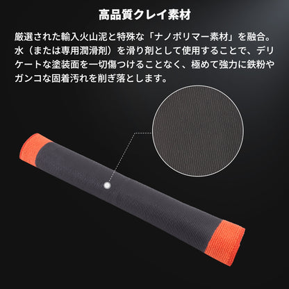 SPTA CB309 カー・クレイタオル 鉄粉除去クロス 300×300mm 特殊ラバーポリマー 下地処理 【予約販売2026年5月以降順次発送】