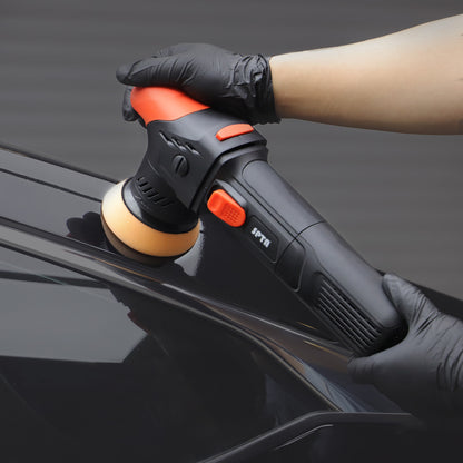 SPTA CP301 プロフェッショナル・ミニポリッシャー 3インチ 80mm ダブルアクション 最大900W 小型 研磨機 【ホイールブラシ3本セット特典付きWE-BR3】【予約販売2026年5月以降順次発送】