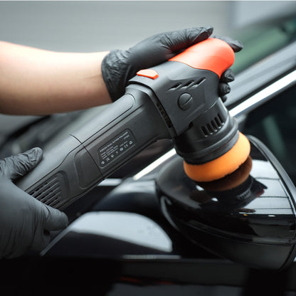 SPTA CP302 プロフェッショナル・ミニギアポリッシャー 3インチ 80mm 強制回転 ギアアクション 最大900W 【ホイールブラシ3本セット特典付きWE-BR3】【予約販売2026年5月以降順次発送】