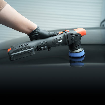 SPTA CP401 コードレスミニポリッシャー 3インチ 80mm ブラシレス 18V ダブルアクション 軽量1.69kg 【ホイールブラシ3本セット特典付きWE-BR3】【予約販売2026年5月以降順次発送】