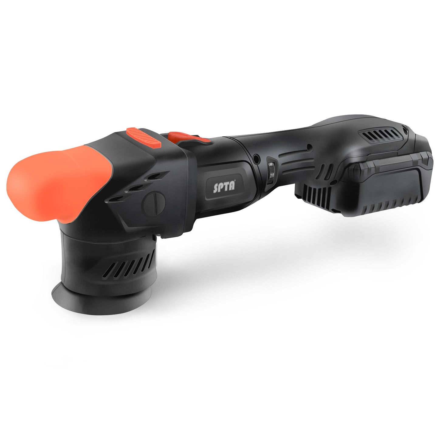 SPTA CP401 コードレスミニポリッシャー 3インチ 80mm ブラシレス 18V ダブルアクション 軽量1.69kg 【ホイールブラシ3本セット特典付きWE-BR3】【予約販売2026年5月以降順次発送】