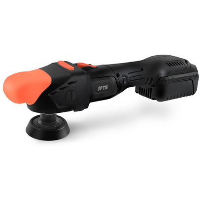 SPTA CP403 コードレス シングルポリッシャー 3インチ 80mm ブラシレスモーター 18V 【ホイールブラシ3本セット特典付きWE-BR3】【予約販売2026年5月以降順次発送】