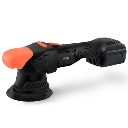 SPTA CP404 コードレスポリッシャー 5インチ 125mm ダブルアクション ブラシレス 18V 【ホイールブラシ3本セット特典付きWE-BR3】【予約販売2026年5月以降順次発送】