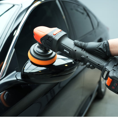 SPTA CP602 コードレスロータリーポリッシャー 5インチ 125mm ダブルリダクションギア ブラシレス 18V シングルアクション 【ホイールブラシ3本セット特典付きWE-BR3】【予約販売2026年5月以降順次発送】