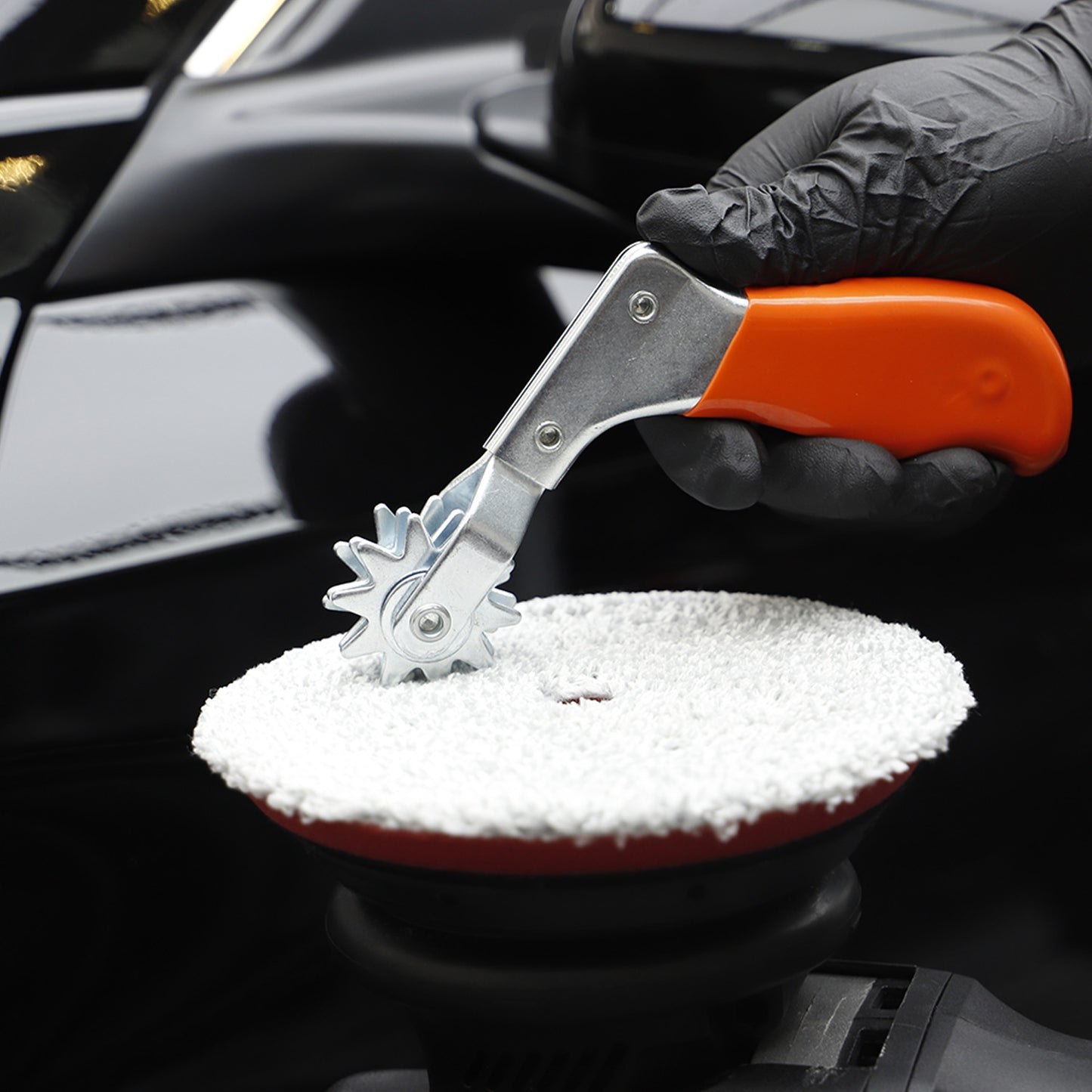 SPTA DF040 ウールバフ洗浄＆起毛ツール [金属製] 目立て クリーニング 研磨力復活 メンテナンス バフクリーナー 【予約販売2026年5月以降順次発送】