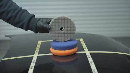 SPTA SF03 ウレタンバフ 車磨き 最終仕上げ グレー 鏡面 V2.0 【オーロラマーク除去・ツヤ出し】 高密度ポリエステル シングル・ダブル兼用 【予約販売2026年5月以降順次発送】