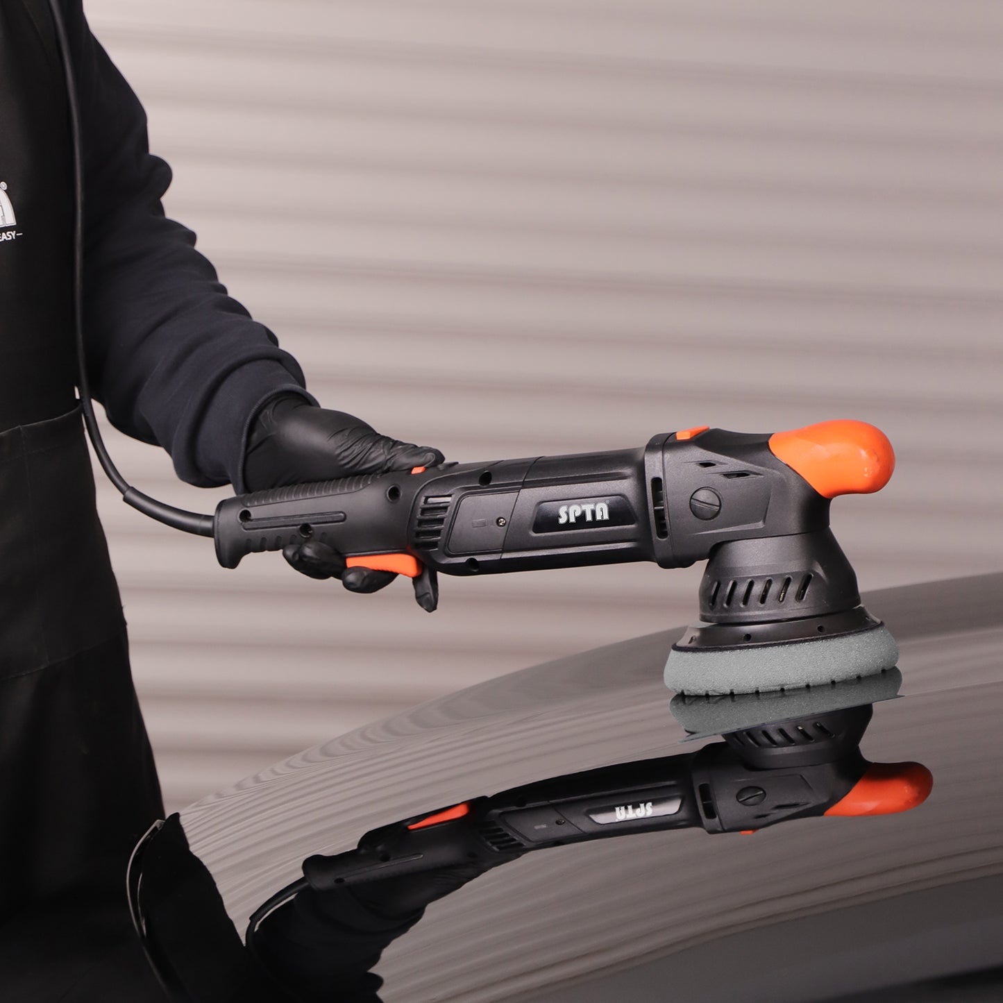 SPTA SF03 ウレタンバフ 車磨き 最終仕上げ グレー 鏡面 V2.0 【オーロラマーク除去・ツヤ出し】 高密度ポリエステル シングル・ダブル兼用 【予約販売2026年5月以降順次発送】