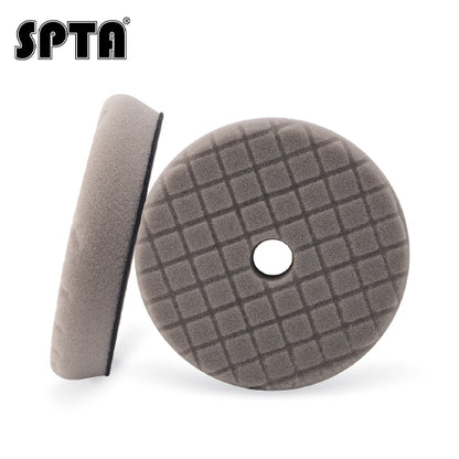 SPTA SF03 ウレタンバフ 車磨き 最終仕上げ グレー 鏡面 V2.0 【オーロラマーク除去・ツヤ出し】 高密度ポリエステル シングル・ダブル兼用 【予約販売2026年5月以降順次発送】