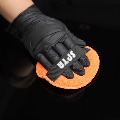 SPTA WF011 プレミアム マイクロファイバー アプリケーターパッド [高密度フォーム/傷防止] 洗車 ワックス コーティング 塗布用スポンジ 【予約販売2026年5月以降順次発送】